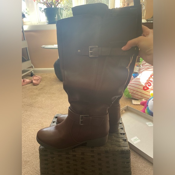 Brown Ortholite Boots Size 7 - Picture 4 of 6